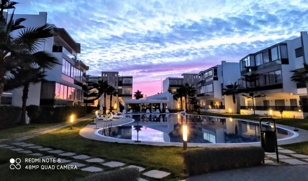 Grand Apartement a Blanca Beach Sidi Rehal photo 3