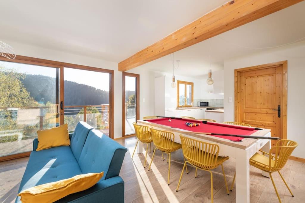 Le Cerf, chalet cocooning avec piscine et billard photo 1
