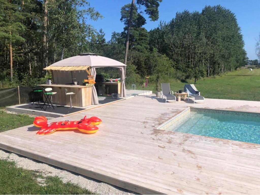 Unique house with Saltwater pool on Gotland photo 2