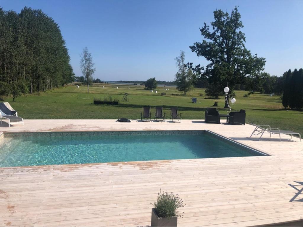 Unique house with Saltwater pool on Gotland photo 1
