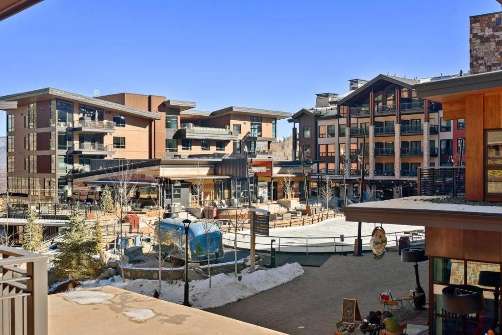 Luxury Ski in, Ski out 2 Bedroom Mountain Resort Vacation Rental in the Heart of Snowmass Base Village image
