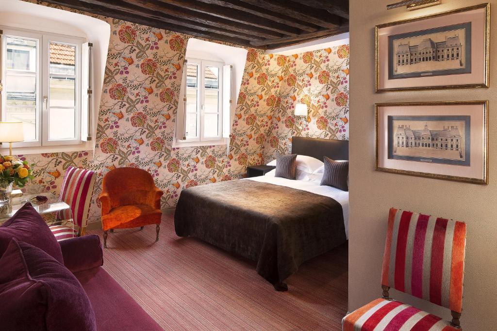 Семейный (Семейный номер), Hôtel Saint-Paul Rive-Gauche