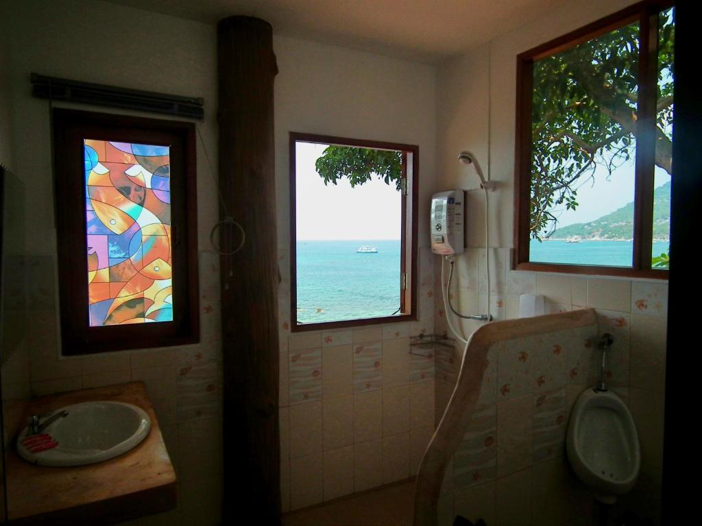 Четырехместный (Четырехместный номер с видом на море), DD Hut Koh Tao
