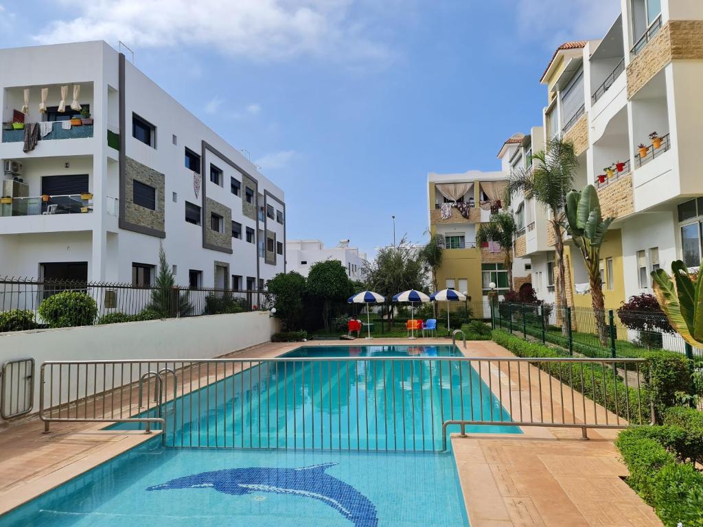 Agreable appartement dans une résidence calme sécurisée