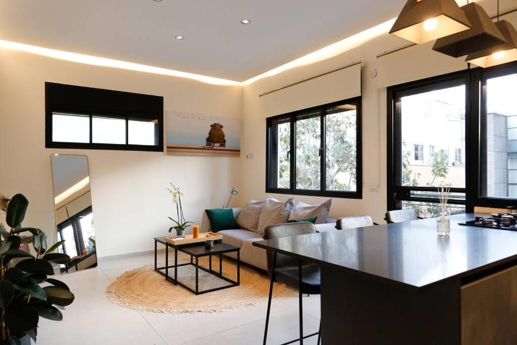 A luxury apartment in the Neve Tzedek neighborhood