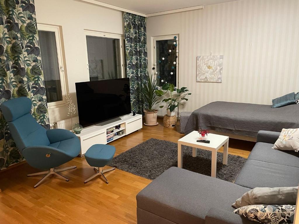 Studiohuoneisto Valtakatu 45, sauna, AC, WiFi photo 3