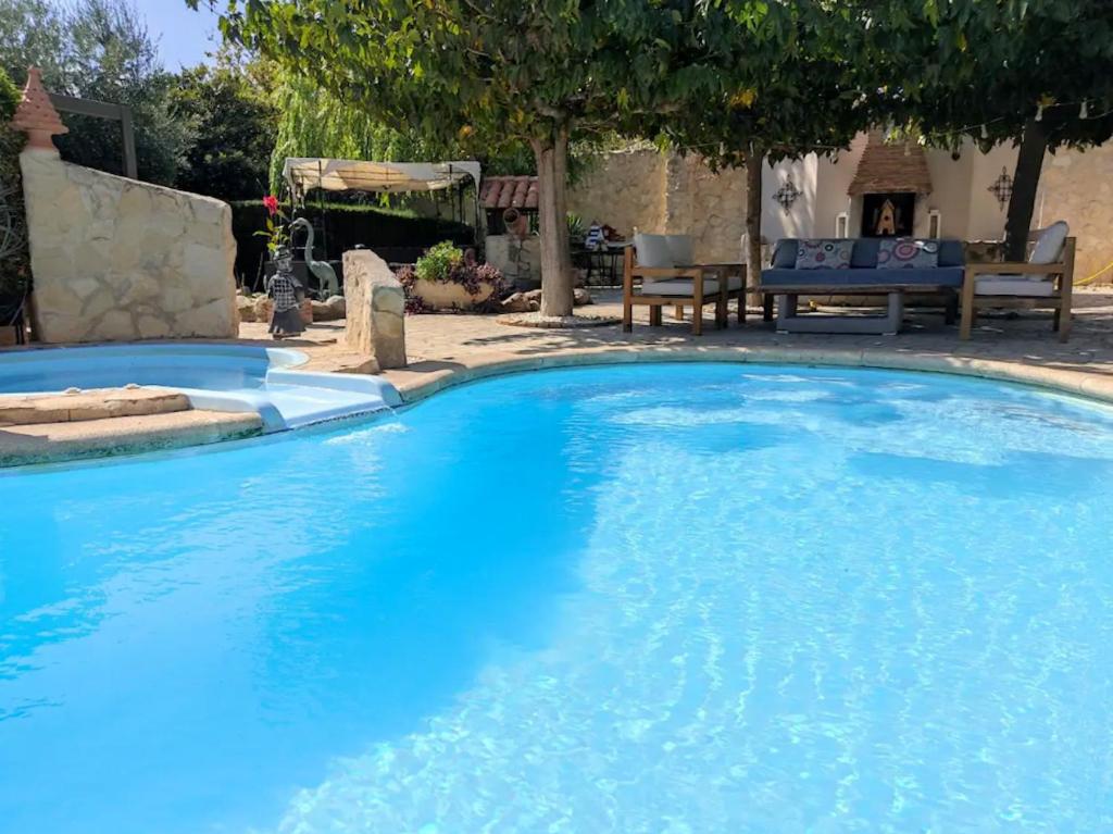 8 bedrooms villa with private pool enclosed garden and wifi at Alforja photo 3