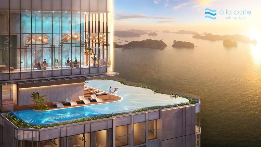 Căn hộ khách sạn 1 phòng ngủ view biển À la Carte Hạ Long