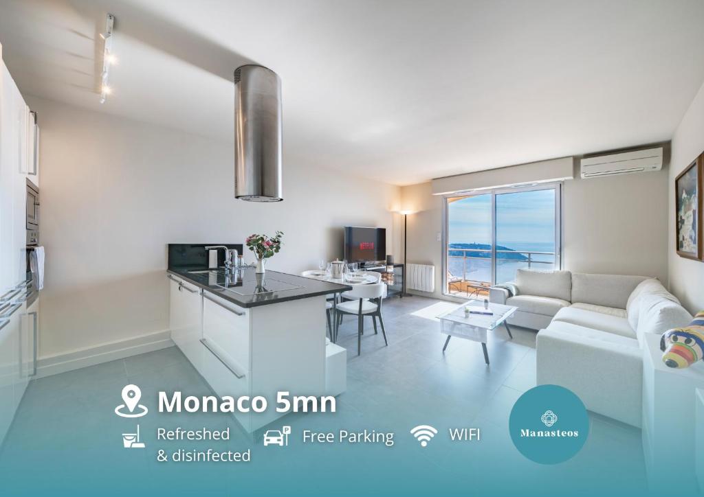 Baie Roquebrune, Balcon Vue Mer, Parking Gratuit
