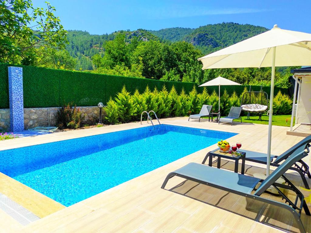 Villa Limon Kayakoy - Private Swimming Pool