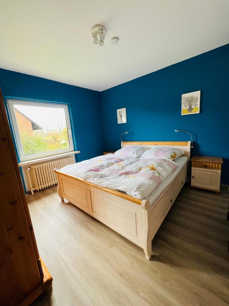 Helles Ferienhaus Storchenblick