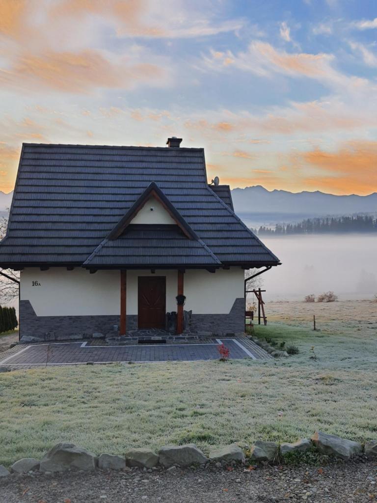 Domki z widokiem na Tatry
