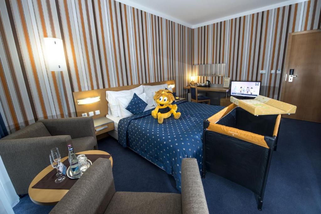 Двухместный (Стандартный двухместный номер с 1 кроватью), Hotel Blue Bratislava