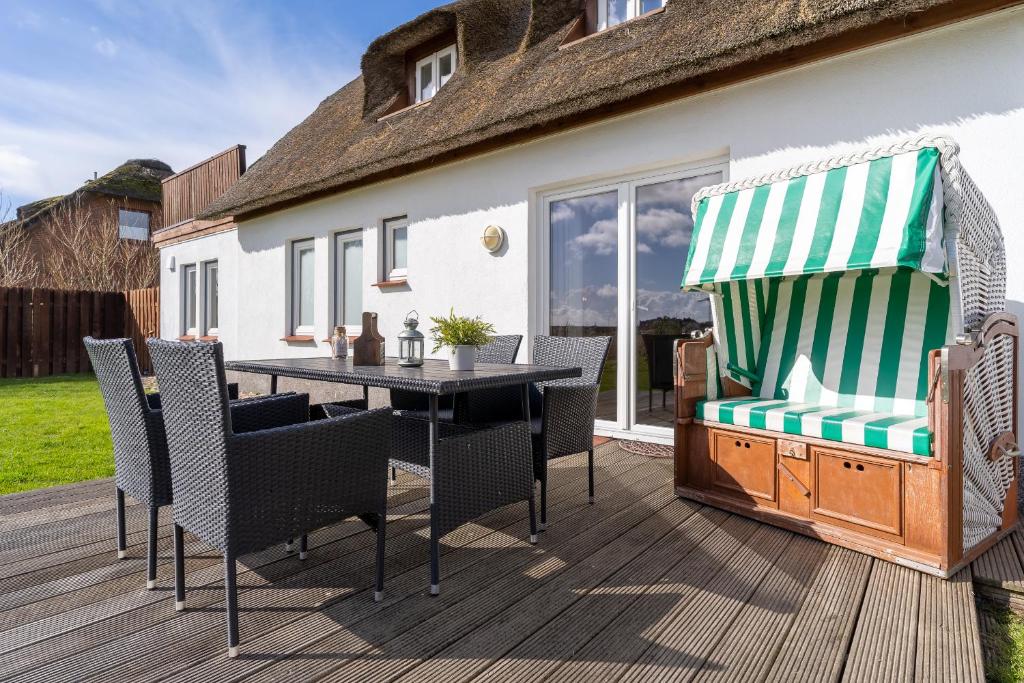 Fischerhaus am Strand Appartement Gartenwohnung