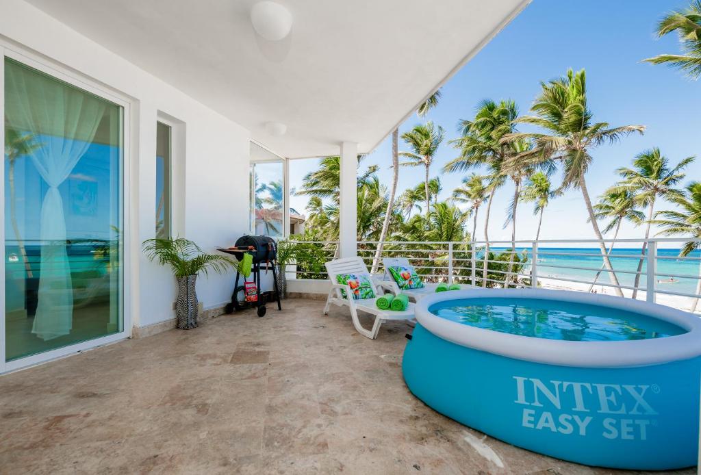 Punta Cana Ocean View Apartment - Private Retreat on Los Corales Beach photo 2