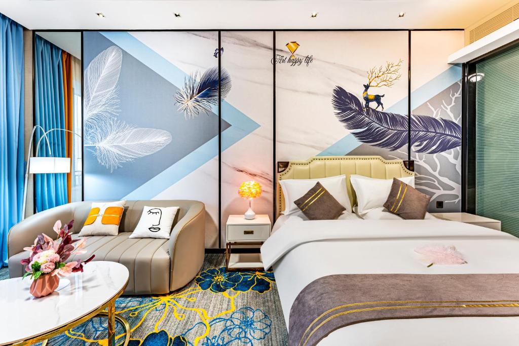 Peace Apartment Guangzhou Zhujiang New Town East Railway Station Branch photo 1