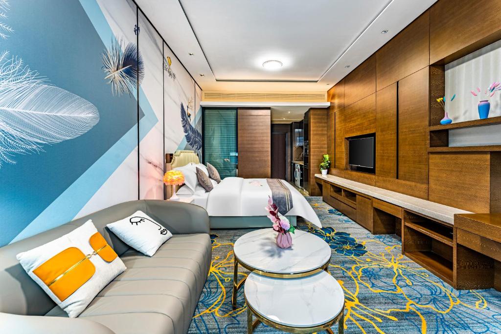 Peace Apartment Guangzhou Zhujiang New Town East Railway Station Branch photo 3