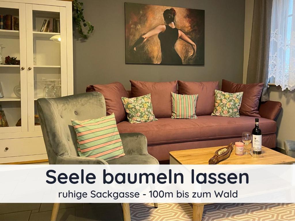 Der Fuchsbau - Fewo LePetit - im sonnigen Harz - Hunde willkommen - 100m bis zum Wald - FREE WLAN