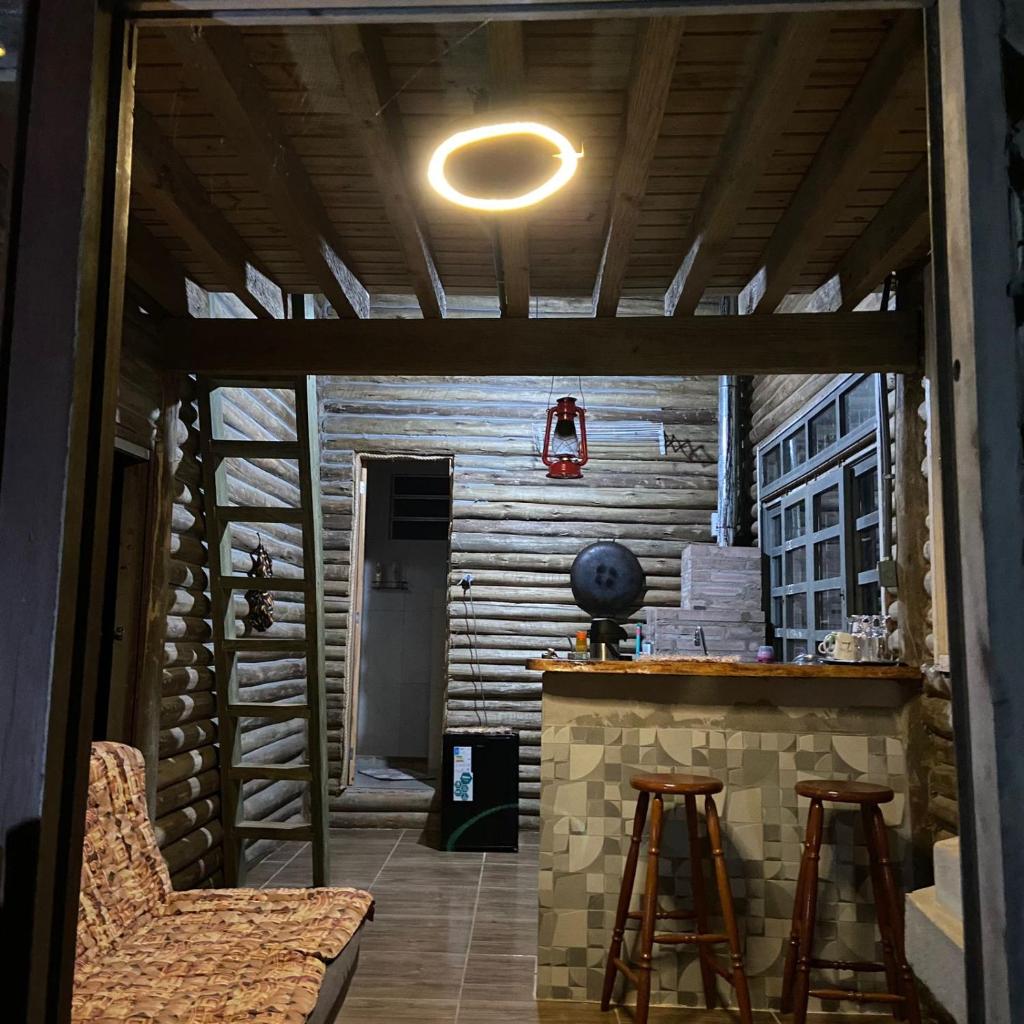 Cabana rústica estilo logcabin. photo 1