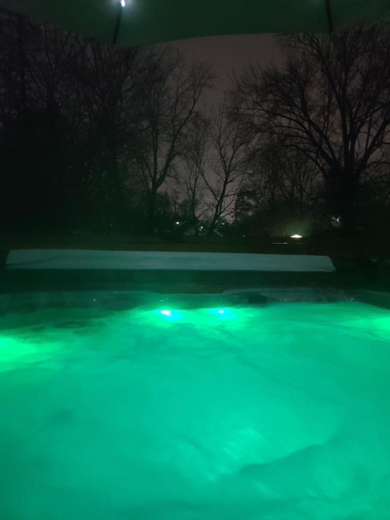 Outdoor Hot Tub and Cozy King Bed image