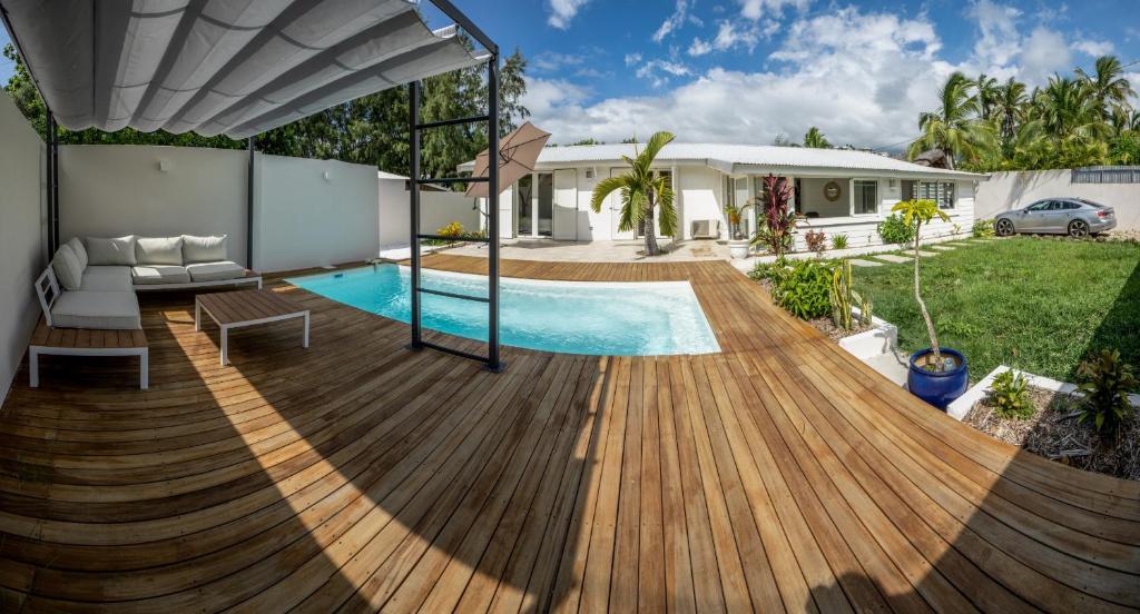 Villa Des Sables, T4 à 50m de la plage avec piscine photo 2