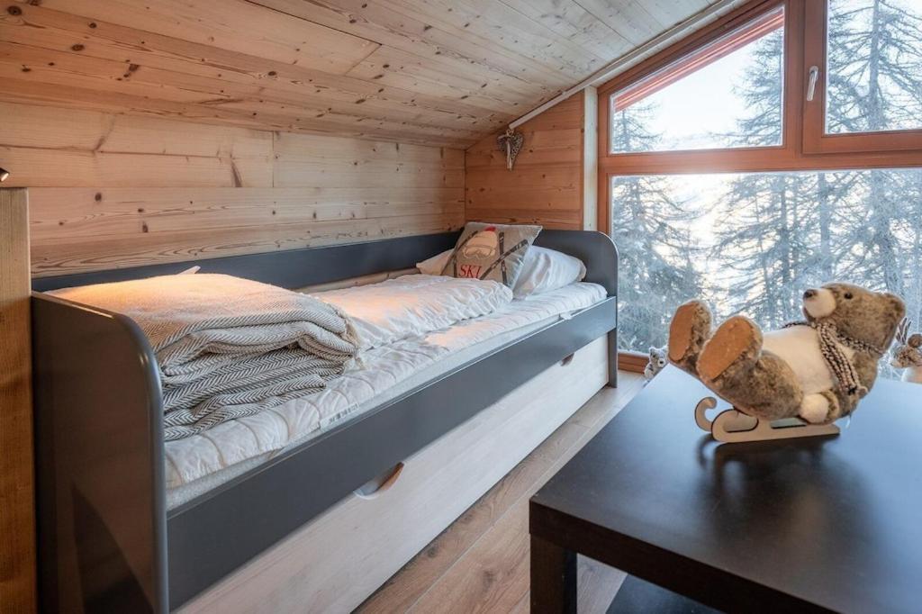 La vente en poupe : Luxury chalet (11p). 5 bedrooms and 3 bathrooms. In the centre of Vallandry, with a beautiful view photo 3