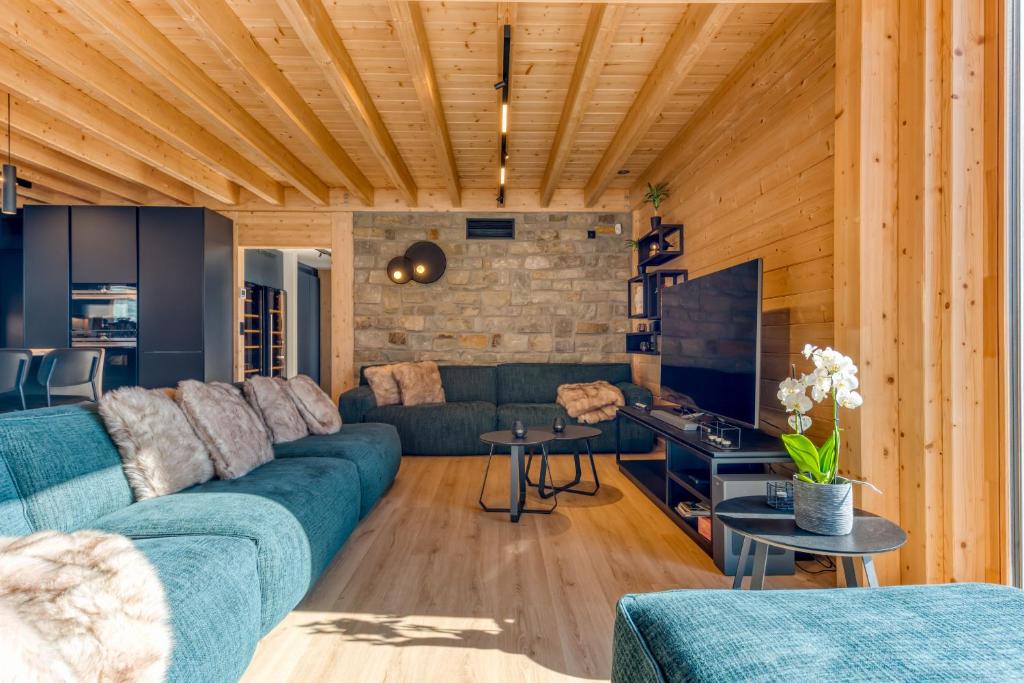 Villa Wood - Gîte de prestige en Ardennes - 10 personnes - Sauna, jacuzzi, piscine et billard photo 3