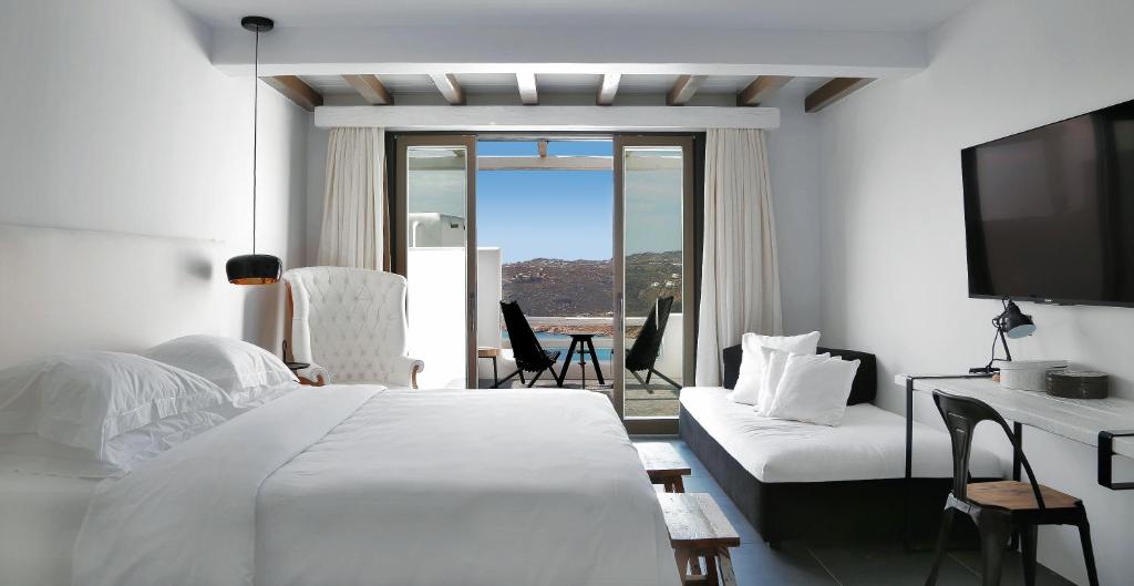 Двухместный (Номер «Гранд» Temptation с видом на море), Myconian Avaton Resort