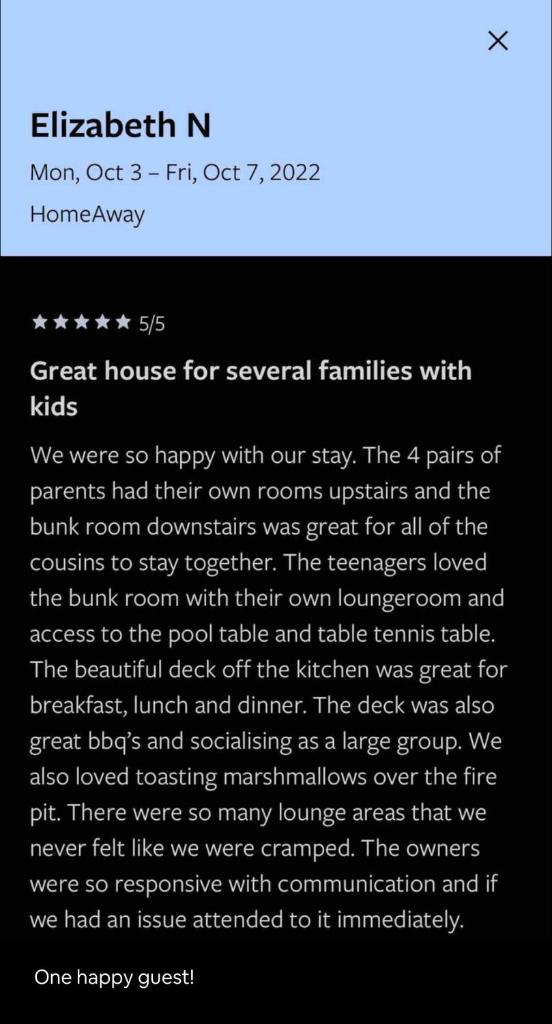 5 OClock Somewhere 6BR sleeps 18 with Kids Retreat photo 4