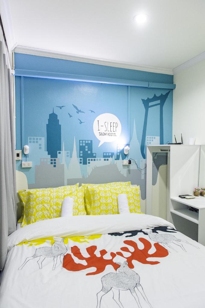 Двухместный (Двухместный номер Делюкс с 1 кроватью), I-Sleep Silom Hostel
