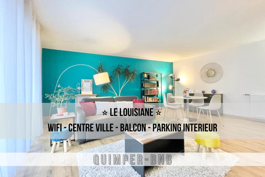 LA LOUSIANE - Confort - Wifi - Parking privé - Terrasse - Centre Ville