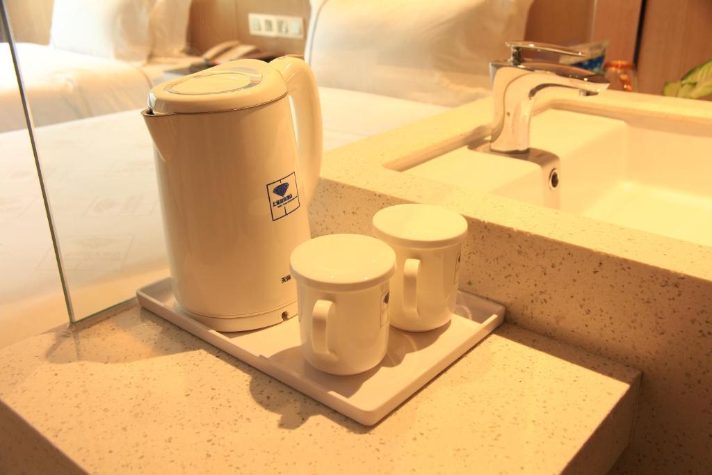 Двухместный (Двухместный номер Делюкс с 2 отдельными кроватями), Shang Yuan Hotel