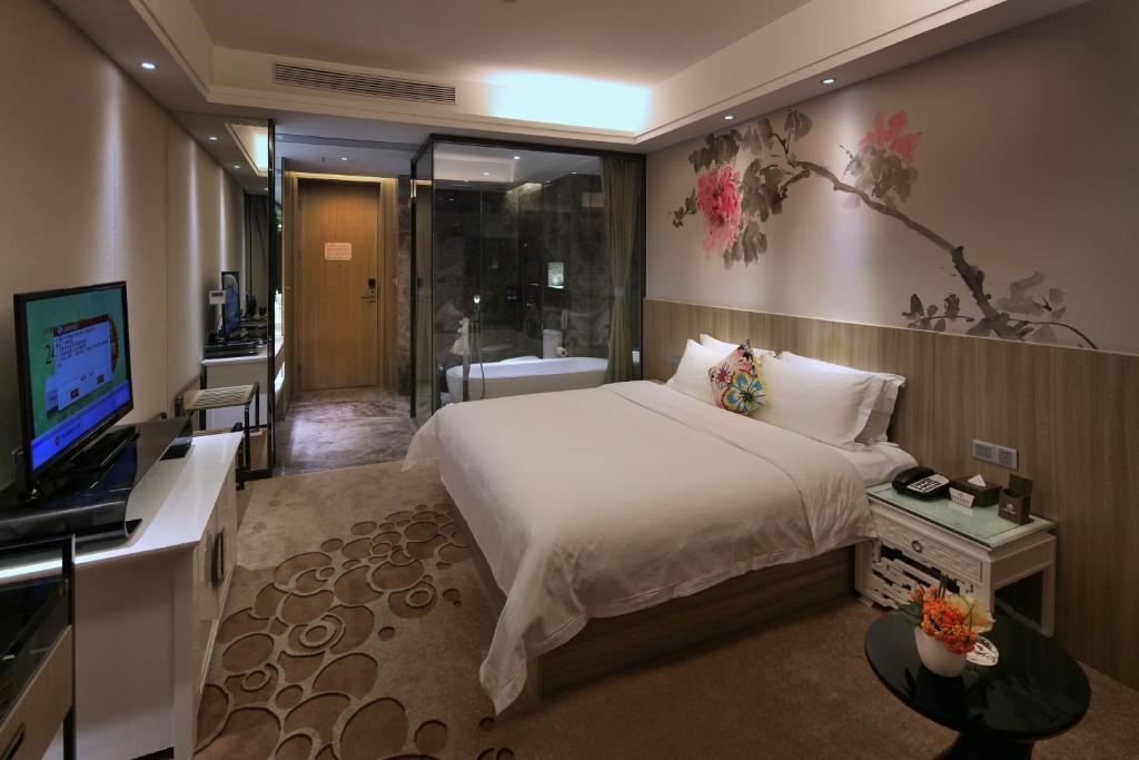 Двухместный (Номер с кроватью размера «king-size»), Paco Hotel - Guangzhou Tianpingjia Metro Branch