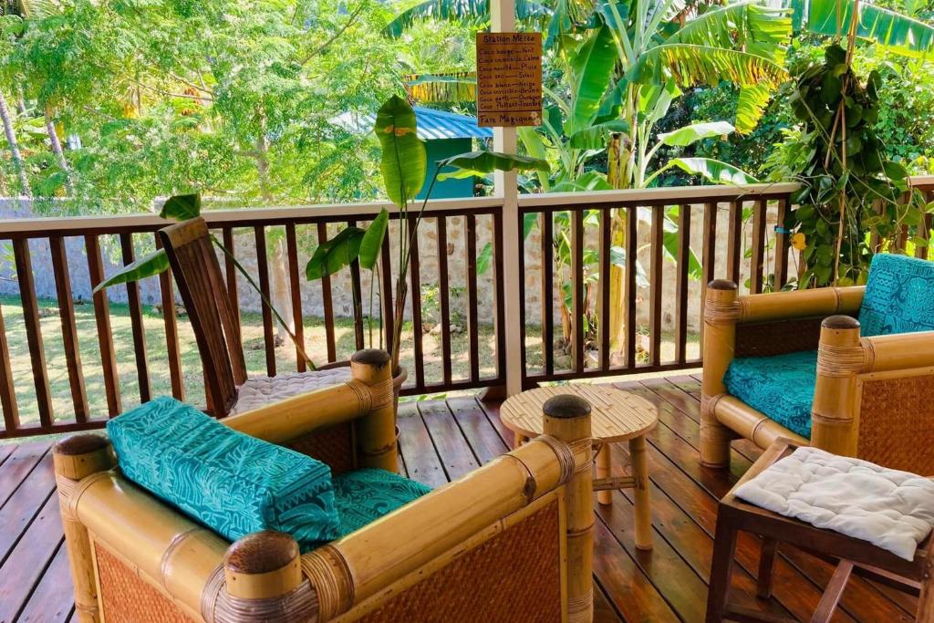 Fare Manamana iti - The Magic Mountain's bungalow - 2 bdr - 4 pers - wifi photo 2
