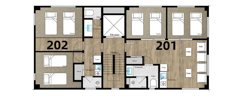 ohayo押上 Room Type - Two-Bedroom Suite