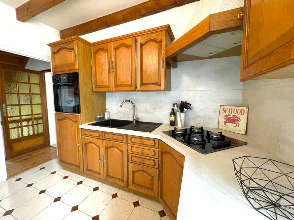 Maison chaleureuse proche mer photo 2