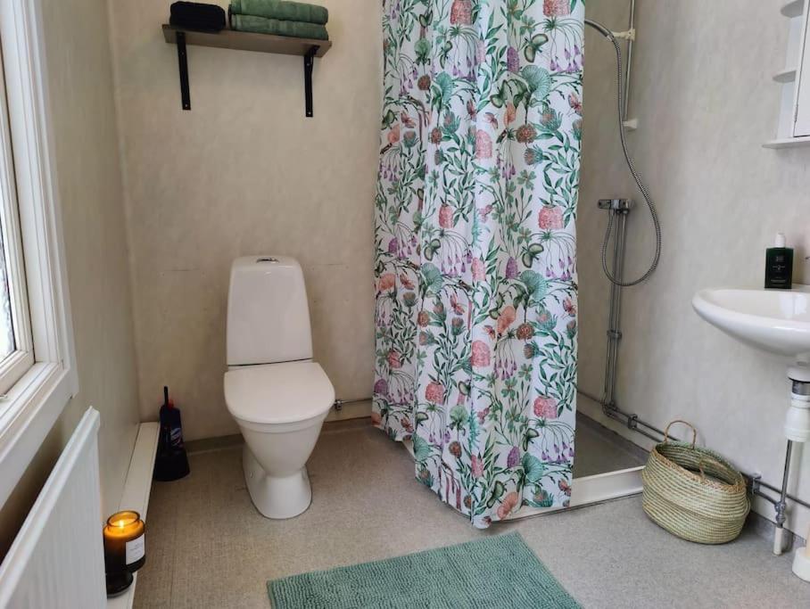 Mysigt hus med utsikt över fjäll och älv. photo 4