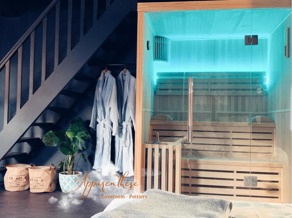 Apparenthèse Love Room Jacuzzi Sauna photo 2