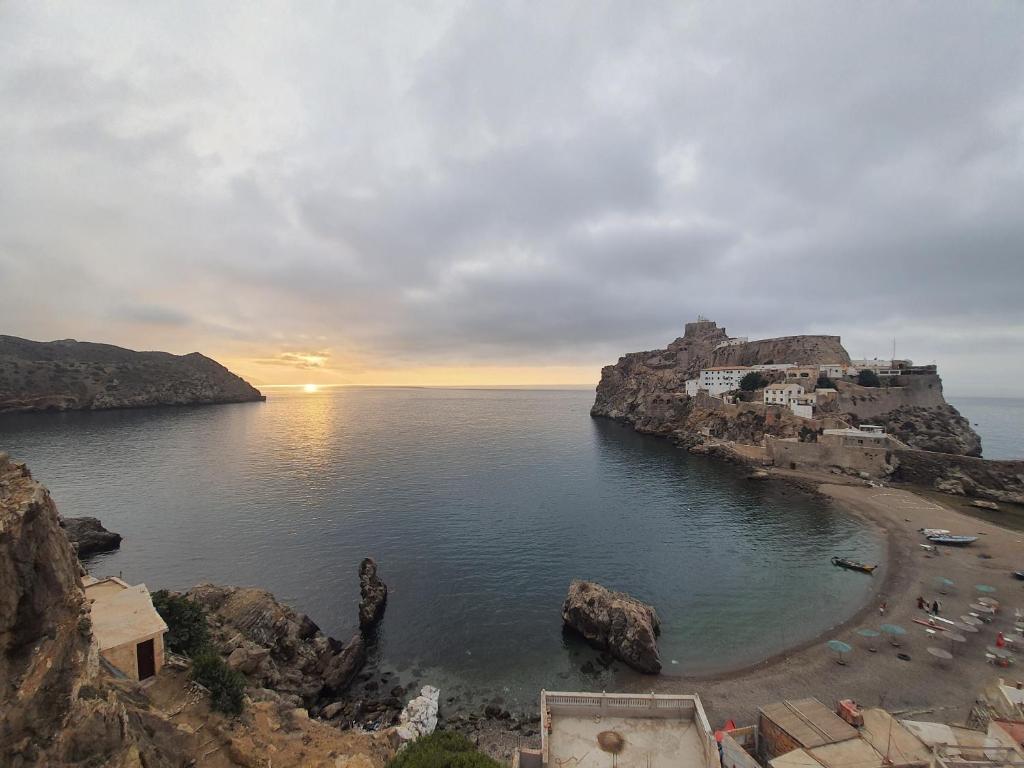 Peñon de velez de la gomera