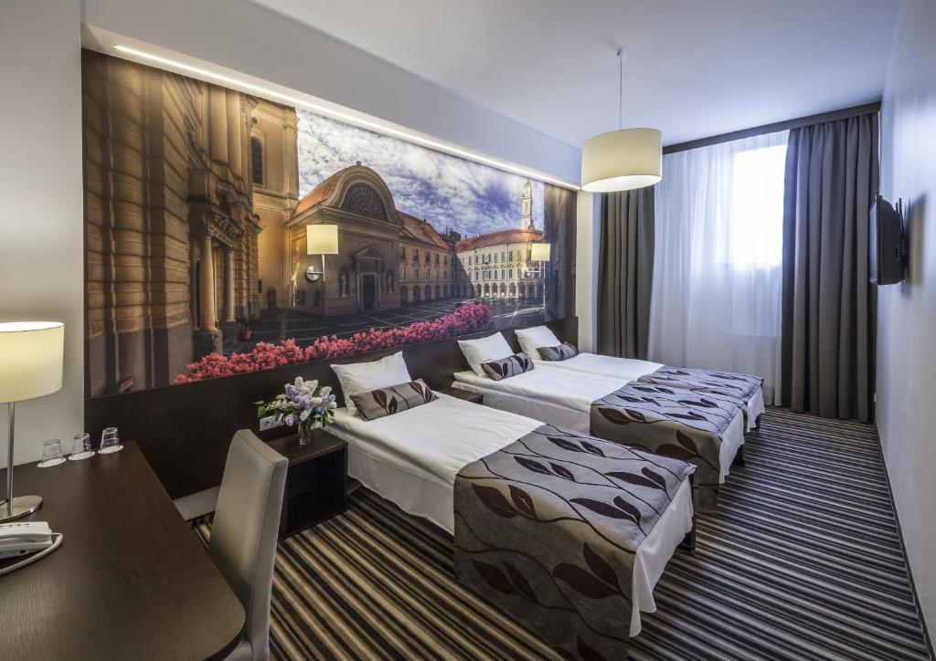 Семейный (Улучшенный семейный номер), Vilnius City Hotel