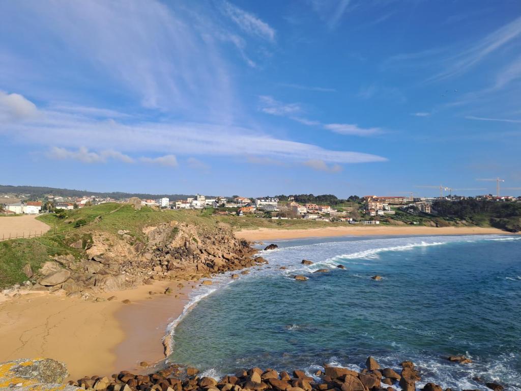 Desconectaengalicia La Lanzada, 200m playa