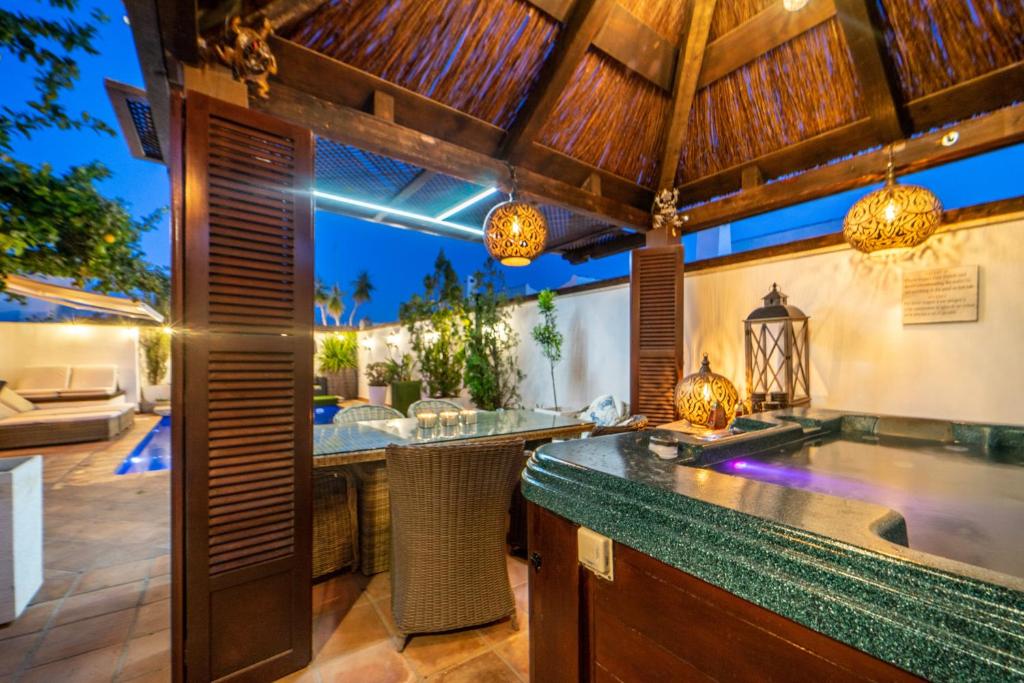 El Valle Golf Resort Villa private pool hot tub and sauna photo 3