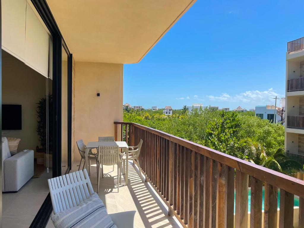 Ocean view 2BR Apartment Yum Balam photo 3
