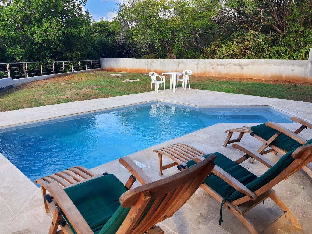 Villa de 3 chambres avec vue sur la mer piscine privee et jardin clos a Le Vauclin a 5 km de la plage photo 3