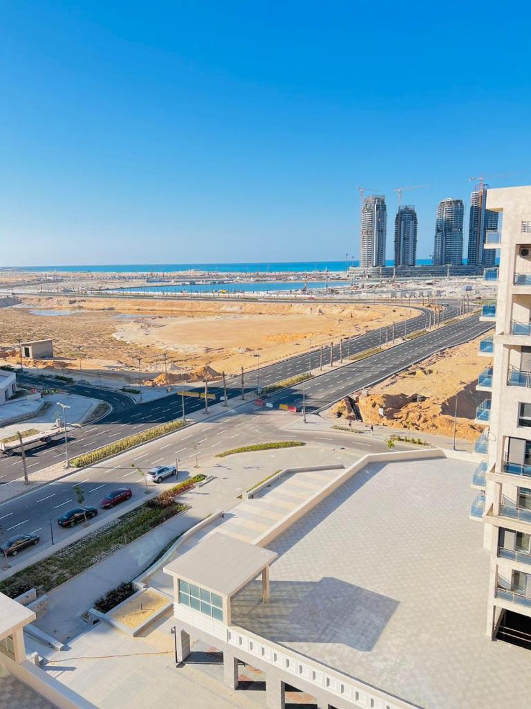 New Alamein Towers View and Sea View 2BD Apartment