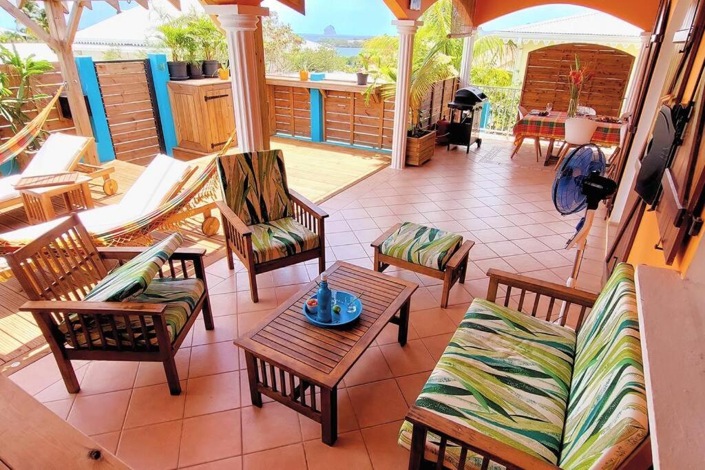Villa Anolis, Sainte Luce, piscine, vue mer, 4* photo 2