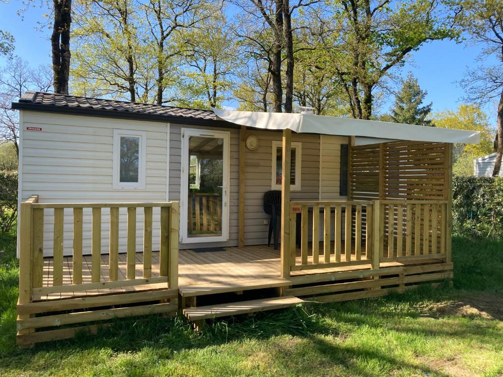 Mobile home 3 chambres Camping Cœur de Vendée 3 étoiles