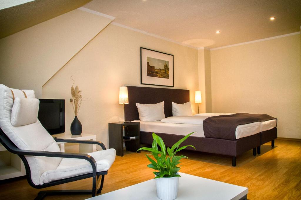 Двухместный (Апартаменты Тип S), Aparthotel am Zwinger