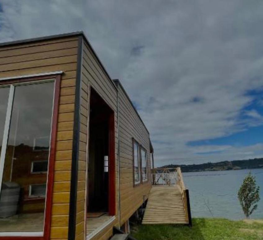 Cabaña casa 6 personas, con vista al mar