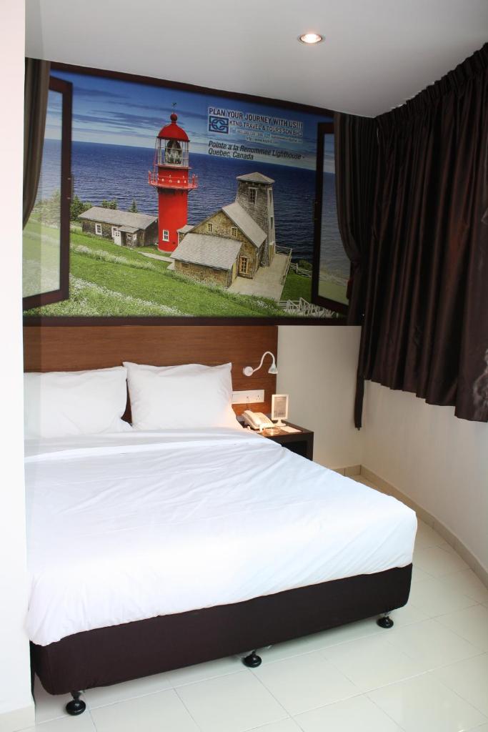 Двухместный (Улучшенный двухместный номер с 1 кроватью или 2 отдельными кроватями), Koptown Hotel Kuala Lumpur